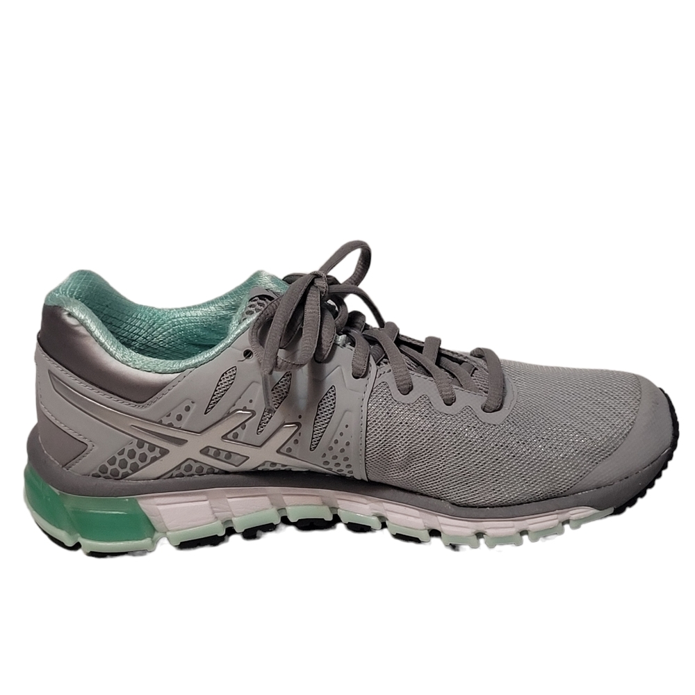 Asics Women's Gel-Quantum 180 Tr Running Teal Grey Running Shoes Size 7 - Picture 3 of 12